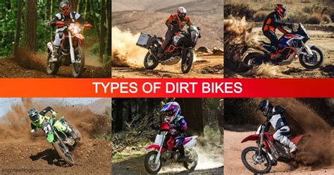 Dirt Bike Types Explained