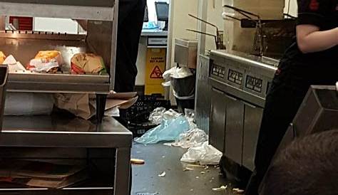 Stomach-churning fast food horror stories from mould scooped out of