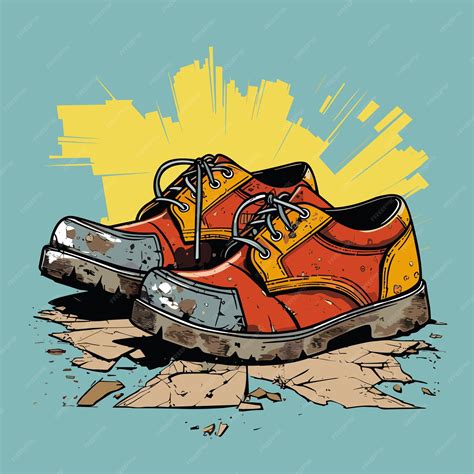 Dirty Shoes Drawing