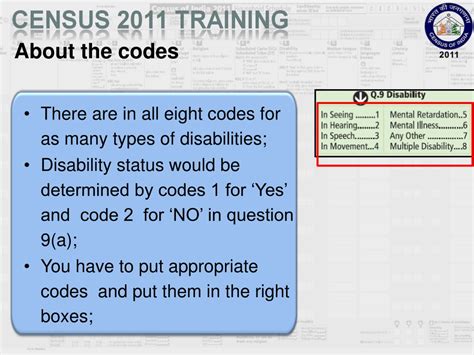Disability Status Code