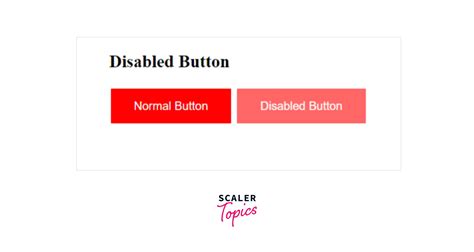 Disable button