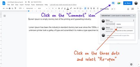 disable comments in google docs