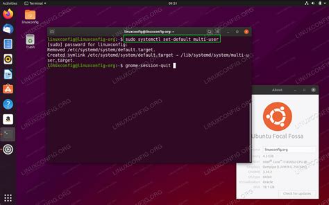 Disable Desktop Linux