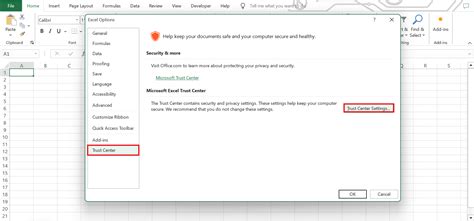 disable excel macros on startup