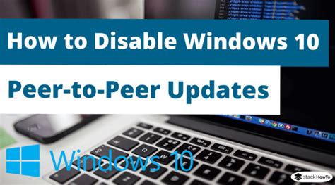 Disable Peer-to-Peer Updates