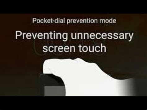 Disable Pocket Dial Prevention