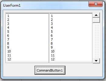 Disable Scrollbar Listbox Vba