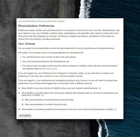 Disable Tracking Reddit