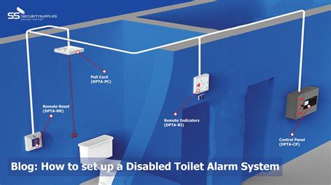 disabled toilet alarm system wiring diagram