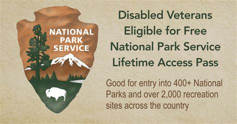 disabled veterans free national park access