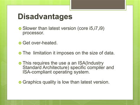 Disadvantages Of I3 Processor