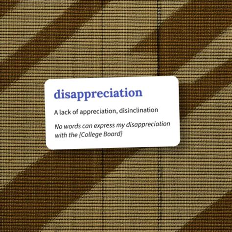 5 Ways to Disappreciation