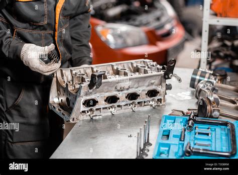 Disassembling the engine