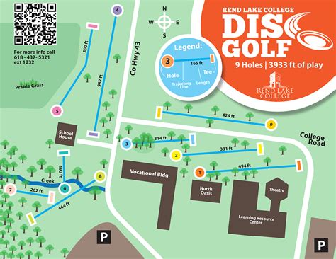 Disc Golf Course Review Map