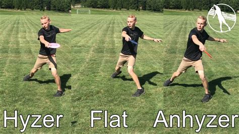 Disc Golf Different Throws