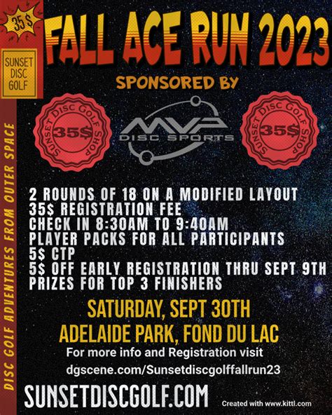 Disc Golf Fall Down Ace