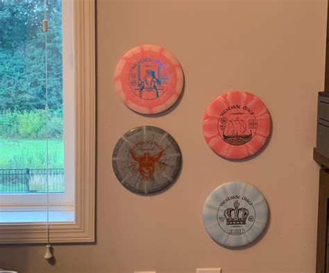 Disc Golf Wall Display