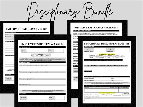 disciplinary sections