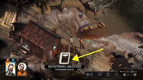 disco elysium how to use fast travel