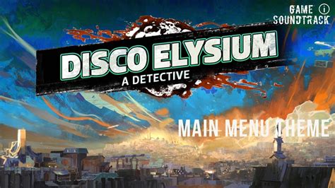 disco elysium main menu screen
