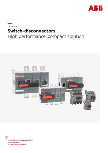 Disconnect Switch Catalog
