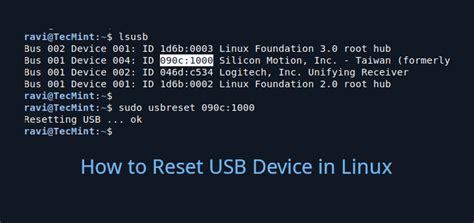 Disconnect Usb Device Linux Command Line