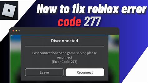 disconnected error code 277