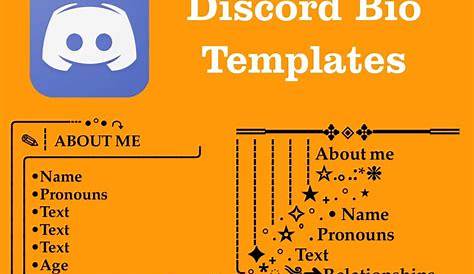 50+ Discord Bio Templates (Copy & Paste) - MyBestBio