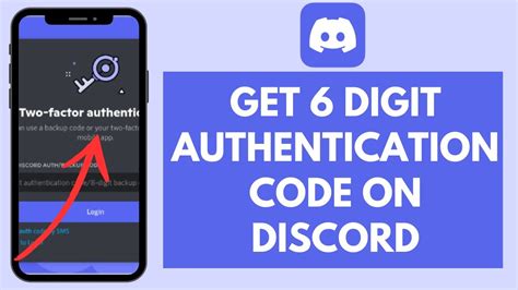 discord 6 digit authentication code reddit