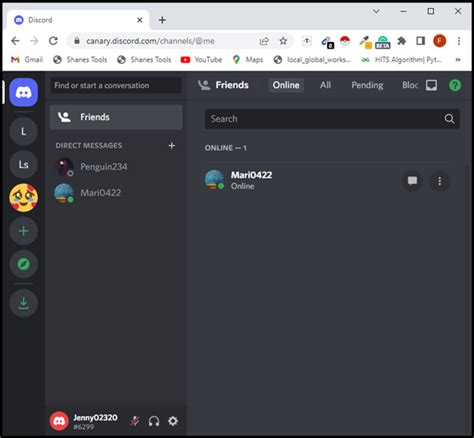 discord canary browser