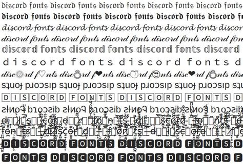 discord font copy and paste aesthetic