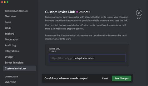 discord how to use invite code