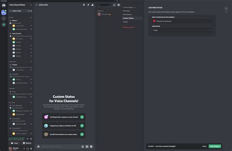 discord in call status