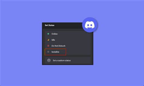 discord invisible status not working