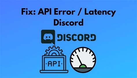 discord latency and errors