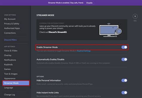 discord not showing twitch status
