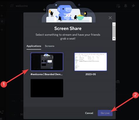 discord screen share not working arch linux
