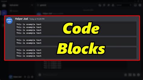 discord send code block