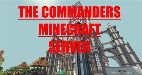 discord server that help minecraft commanders