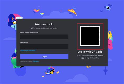 discord website login page