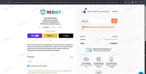 Discount Code Bedjet