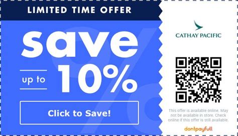 discount code cathay pacific