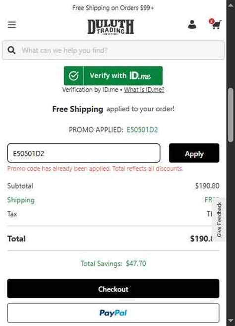 Discount Code Duluth Trading