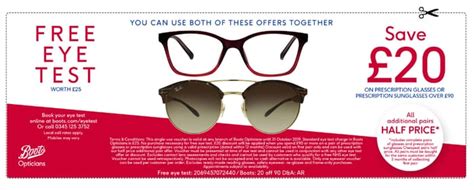 Discount Code For Boots Eye Test
