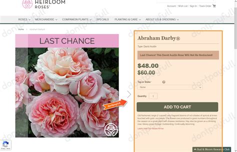 discount code for heirloom roses