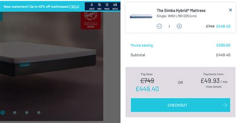 Discount Code For Simba Sleep