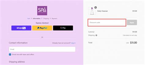 Discount Code For Spa Sciences