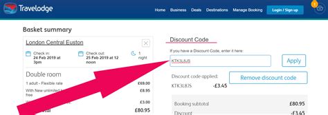 Discount Code For Travelodge