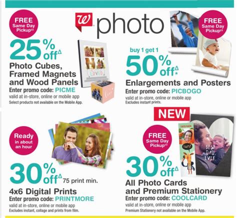 discount code for walgreens photo cards