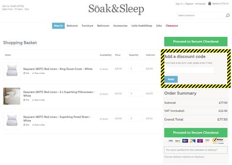 Discount Code Soak And Sleep